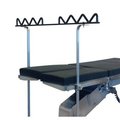 Midcentral Medical SS Double Pickett Fence Leg Holder MCM610